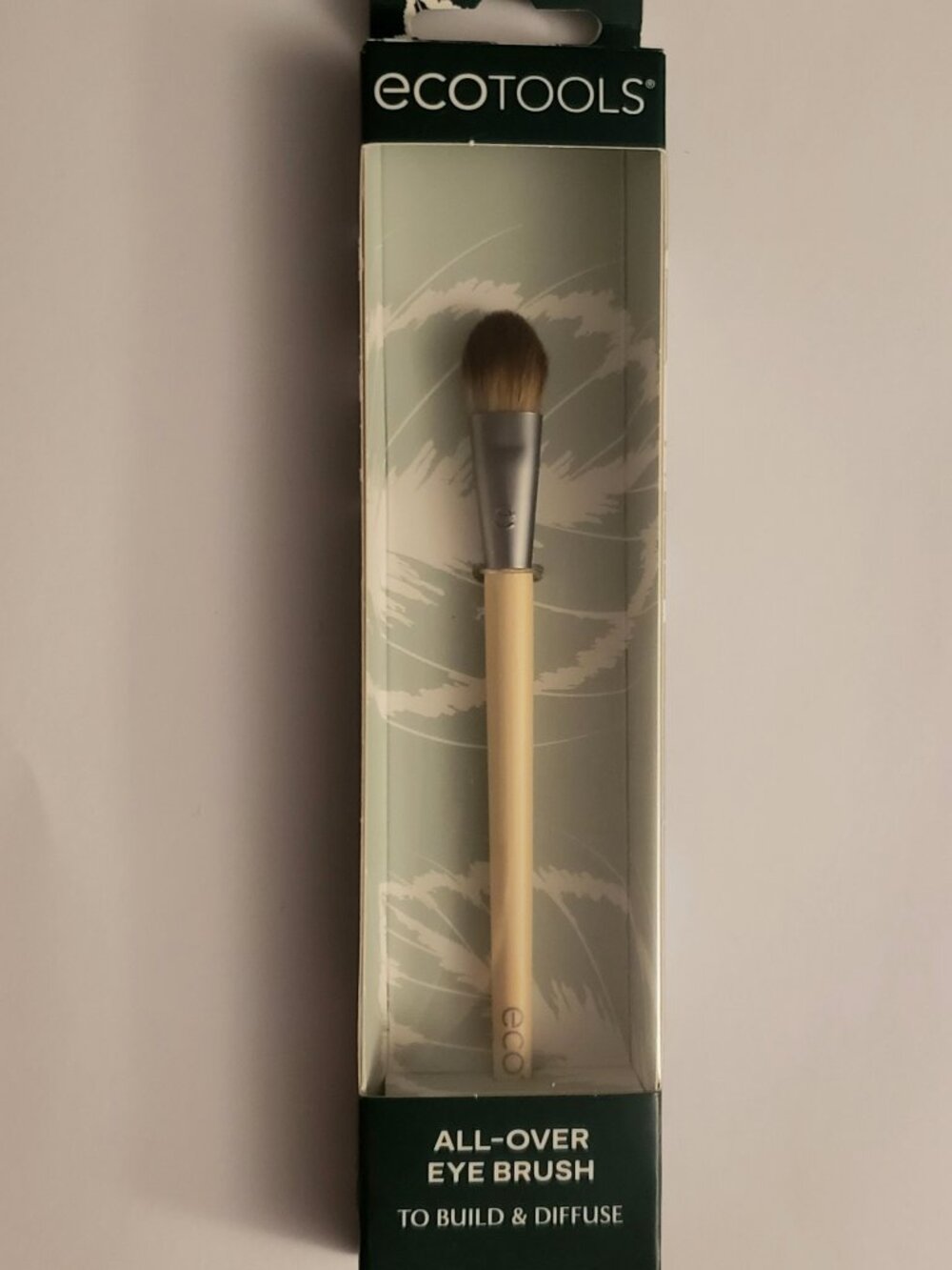 New EcoTools Eye Shadow Brush Bamboo Cruelty-Free NIB Beauty Tools Makeup 2084